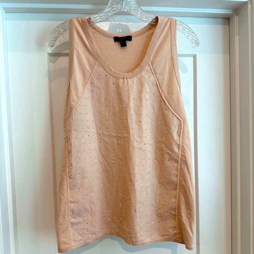 J. Crew embellished tank